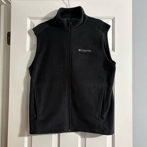 Columbia Midnight Black Fleece Vest
